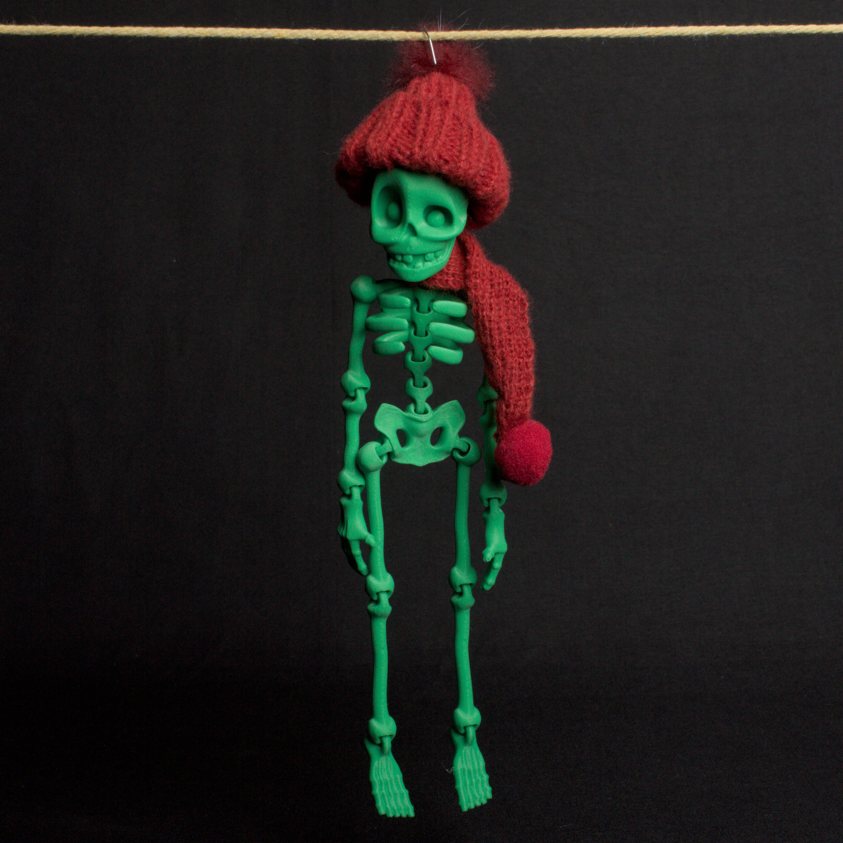 Skeledude Ornaments – Festive Skeletons to Haunt Your Holiday Tree!