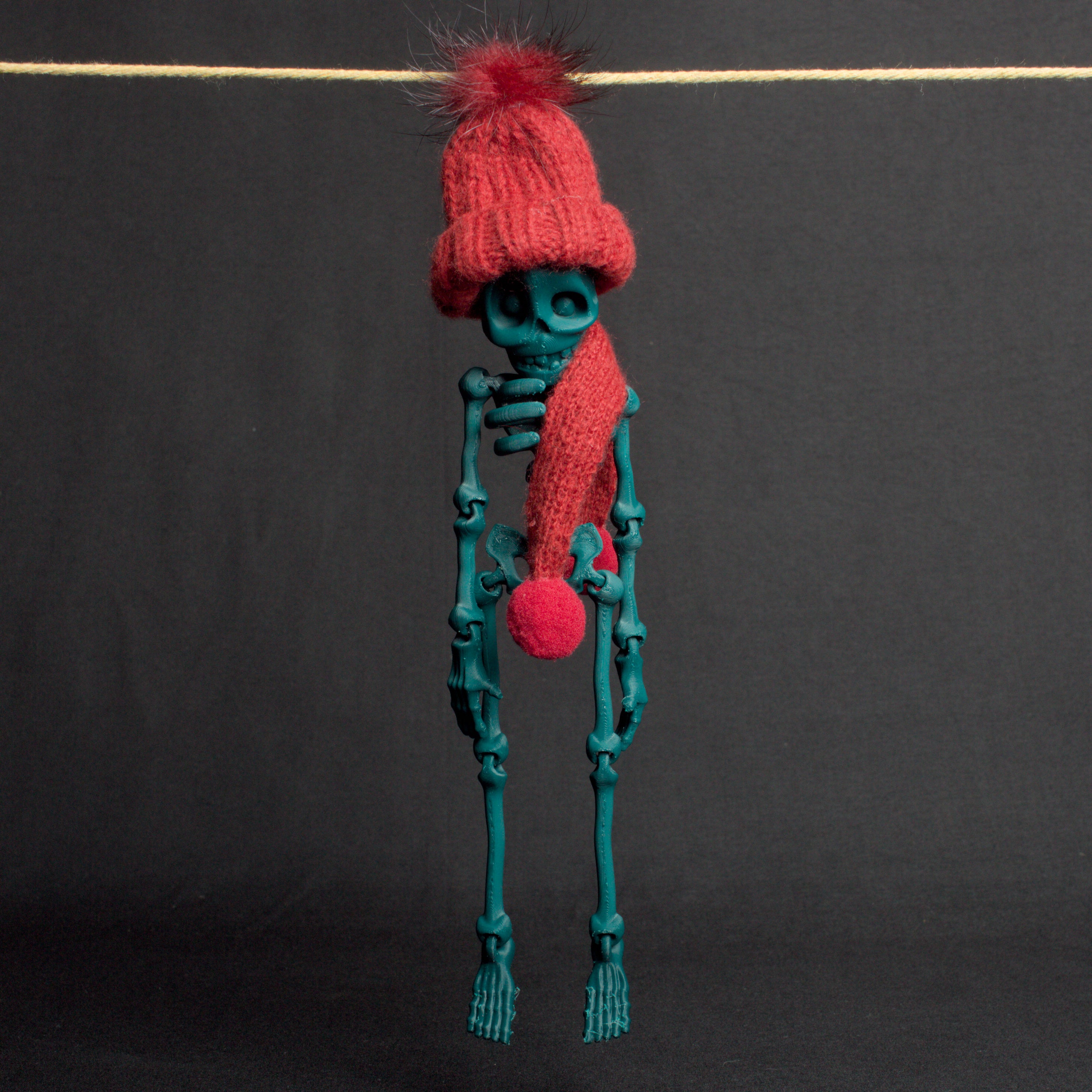 Skeledude Ornaments – Festive Skeletons to Haunt Your Holiday Tree!