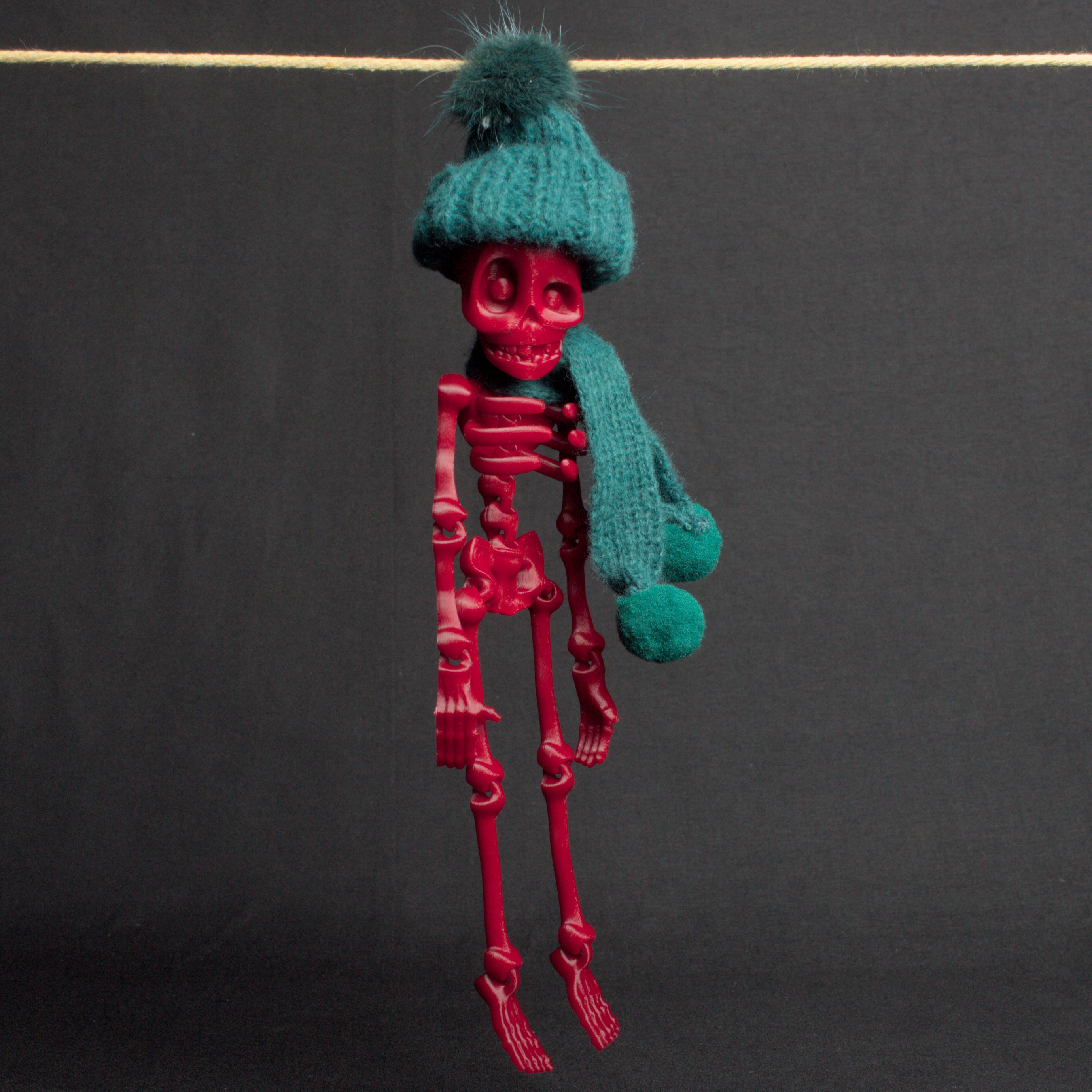 Skeledude Ornaments – Festive Skeletons to Haunt Your Holiday Tree!