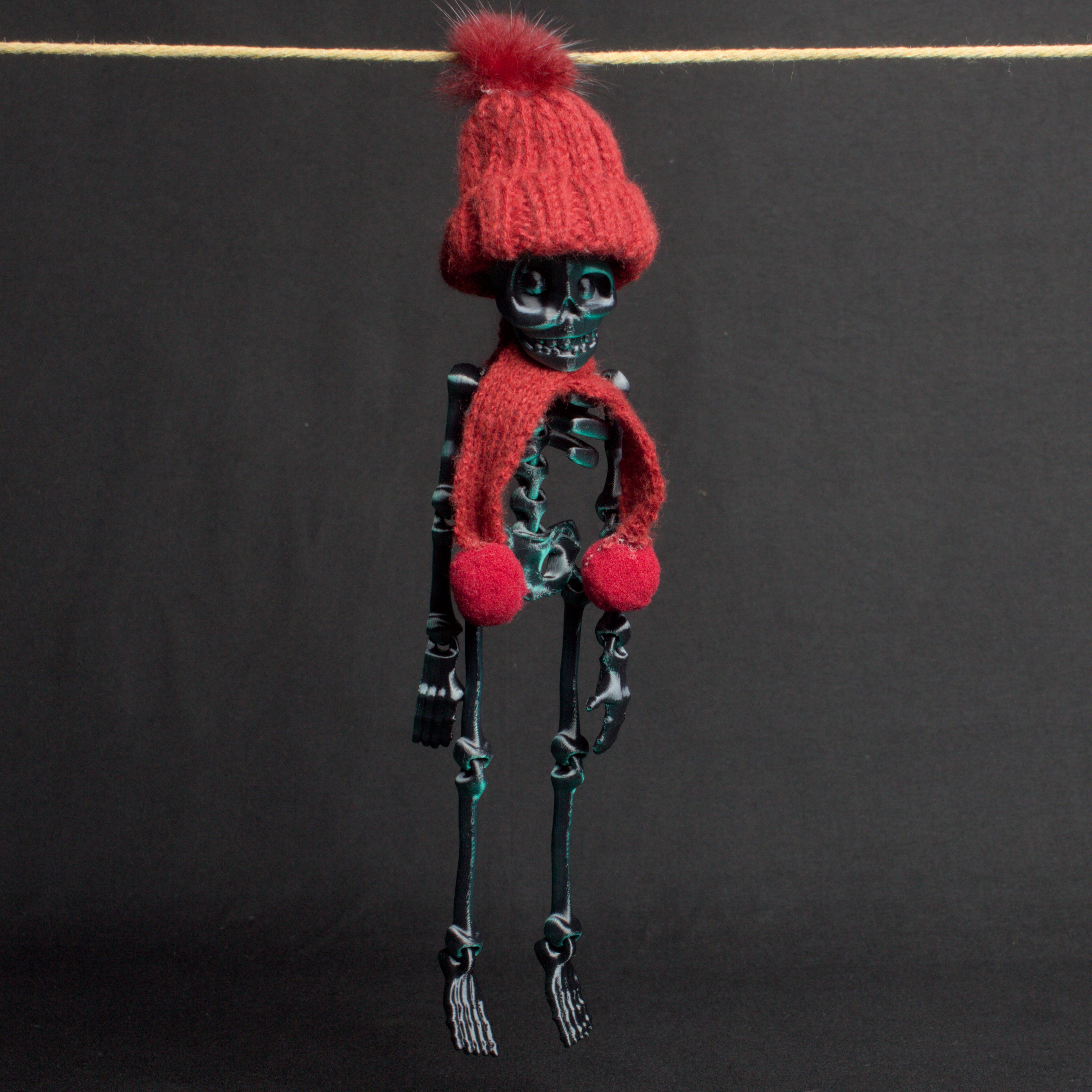 Skeledude Ornaments – Festive Skeletons to Haunt Your Holiday Tree!
