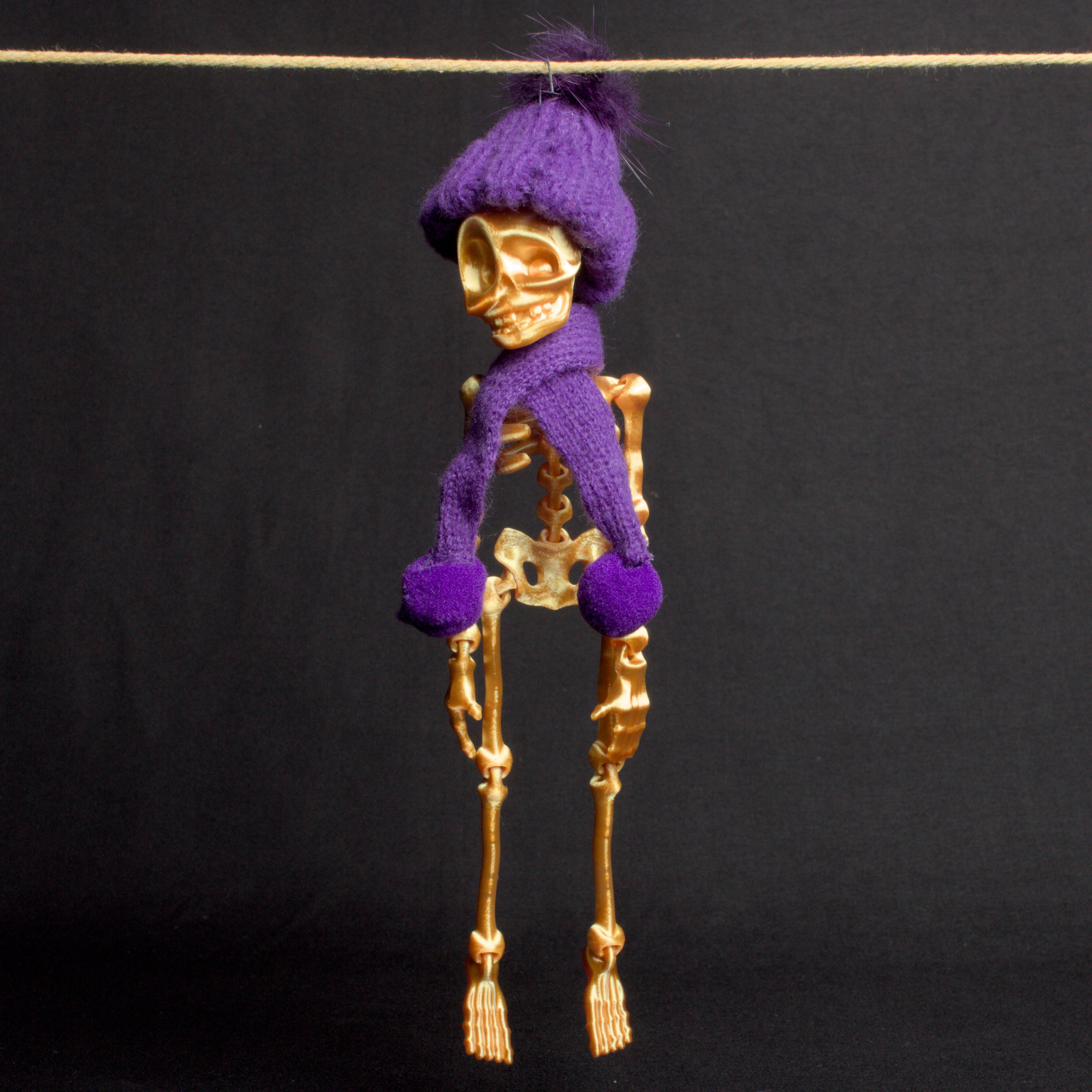 Skeledude Ornaments – Festive Skeletons to Haunt Your Holiday Tree!