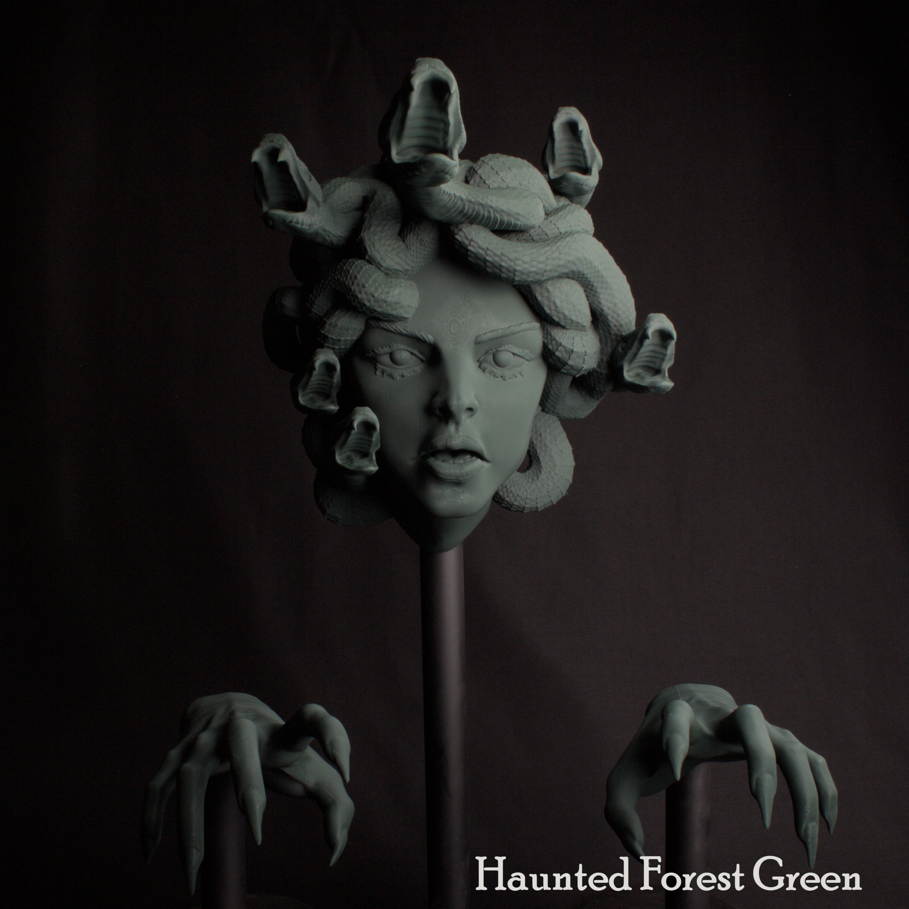 Medusa Wall-Mounted Head and Hands