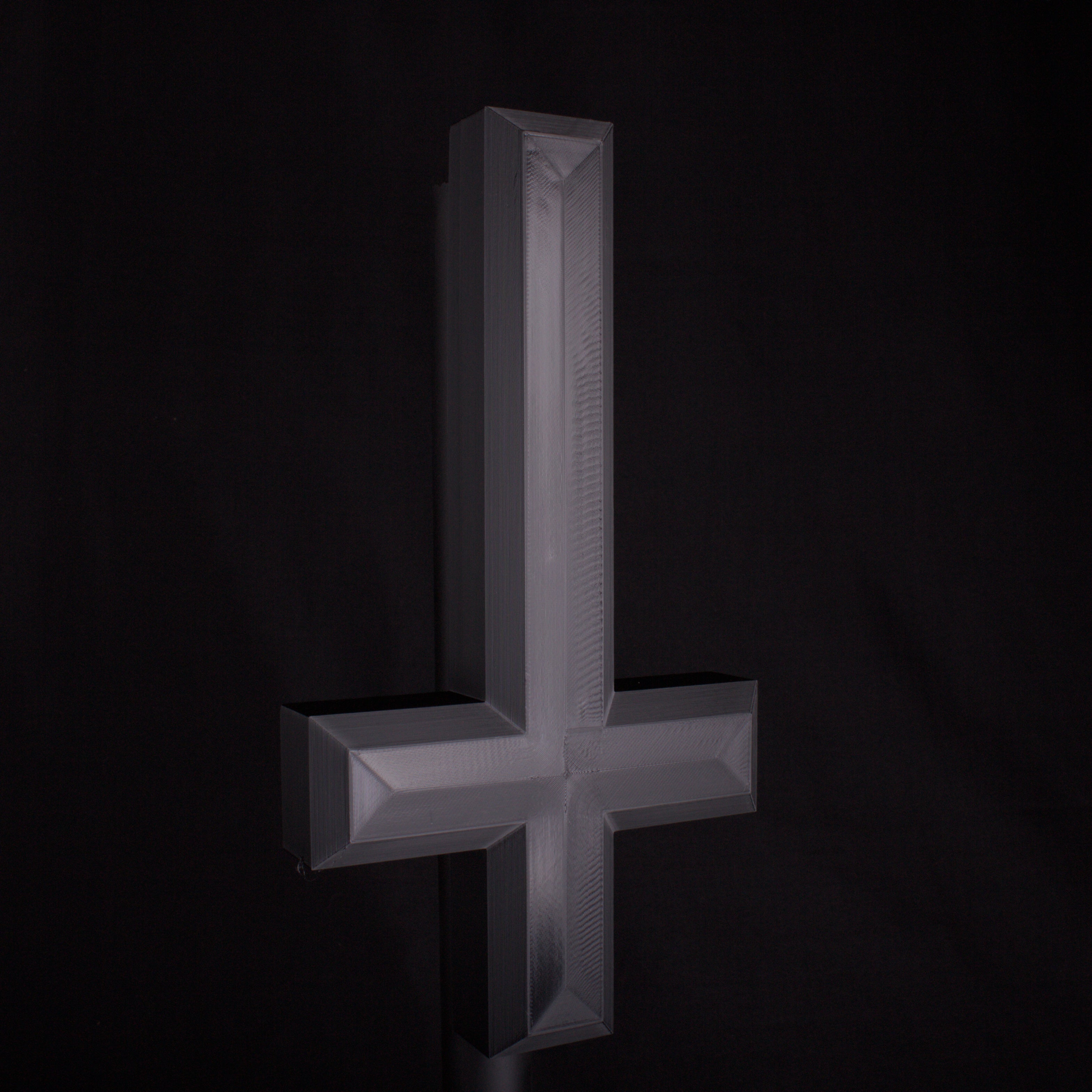 Wall Mounted Inverted Cross