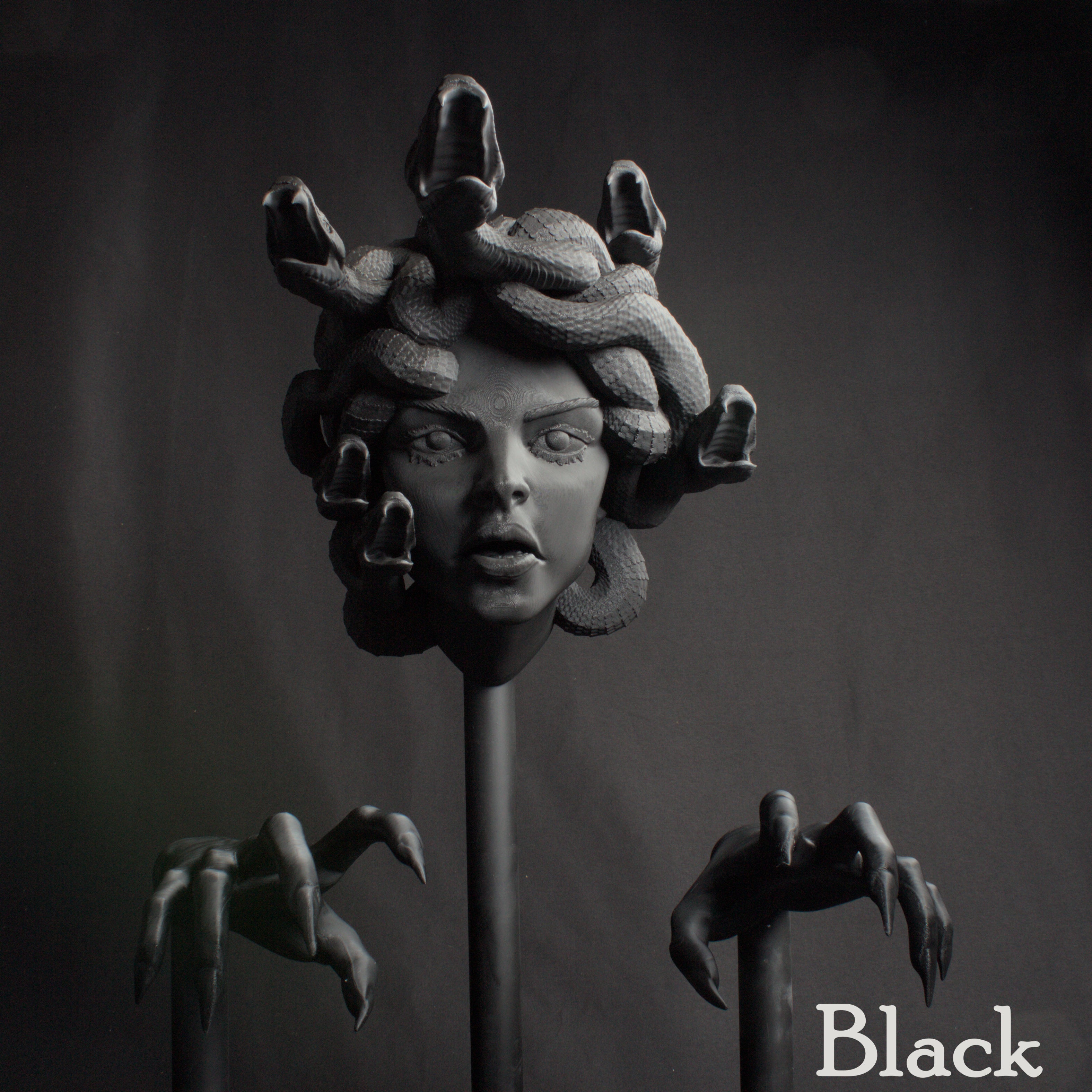 Medusa Wall-Mounted Head and Hands