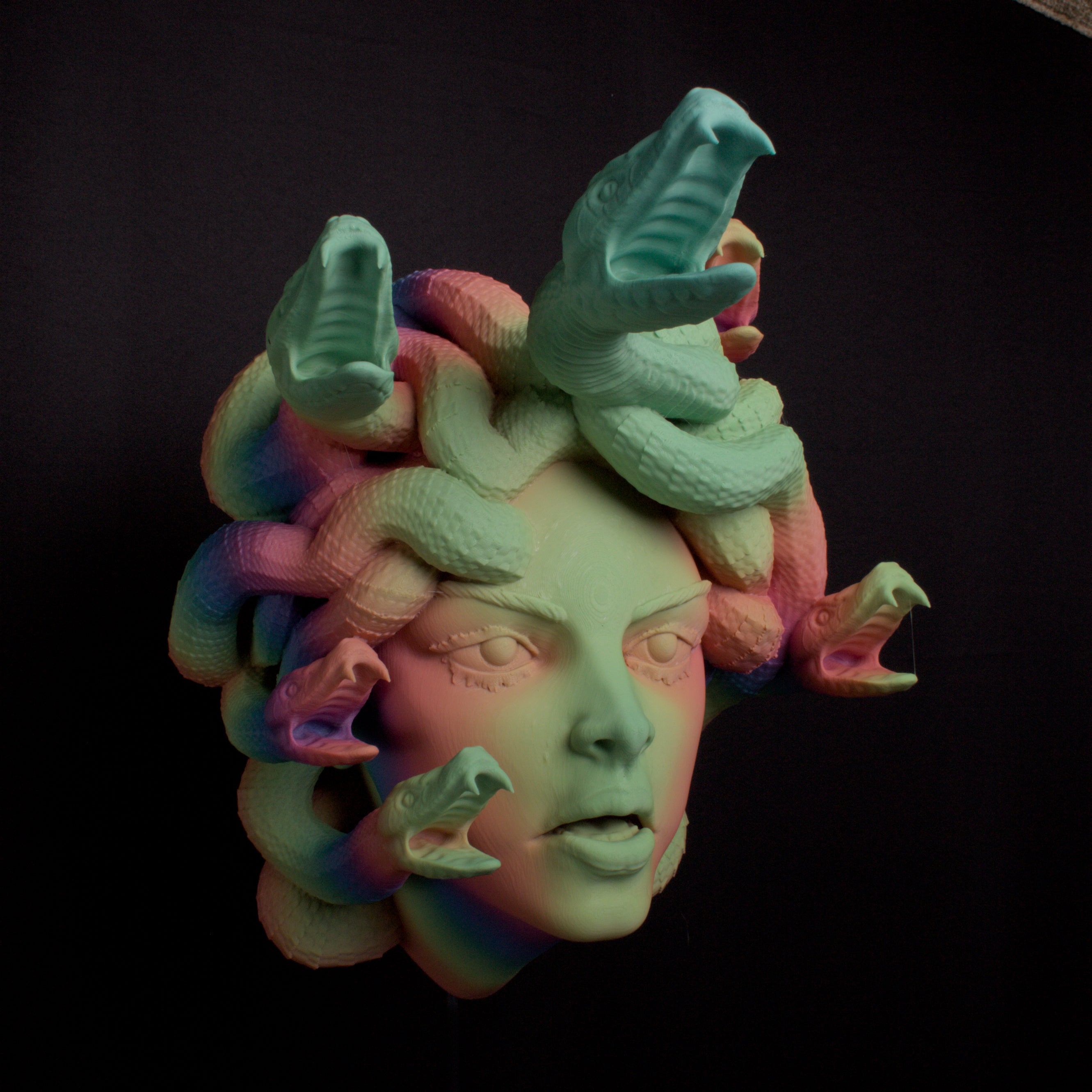 Medusa Wall-Mounted Head and Hands