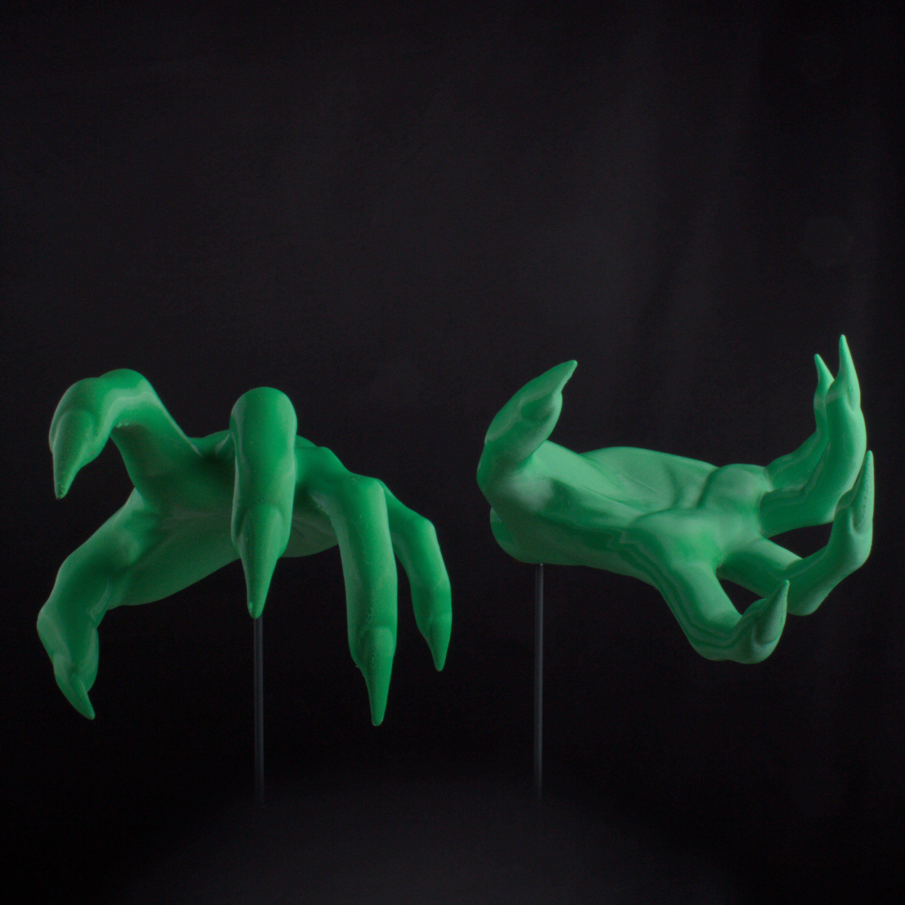 Large Outdoor Mountable Monster Hands