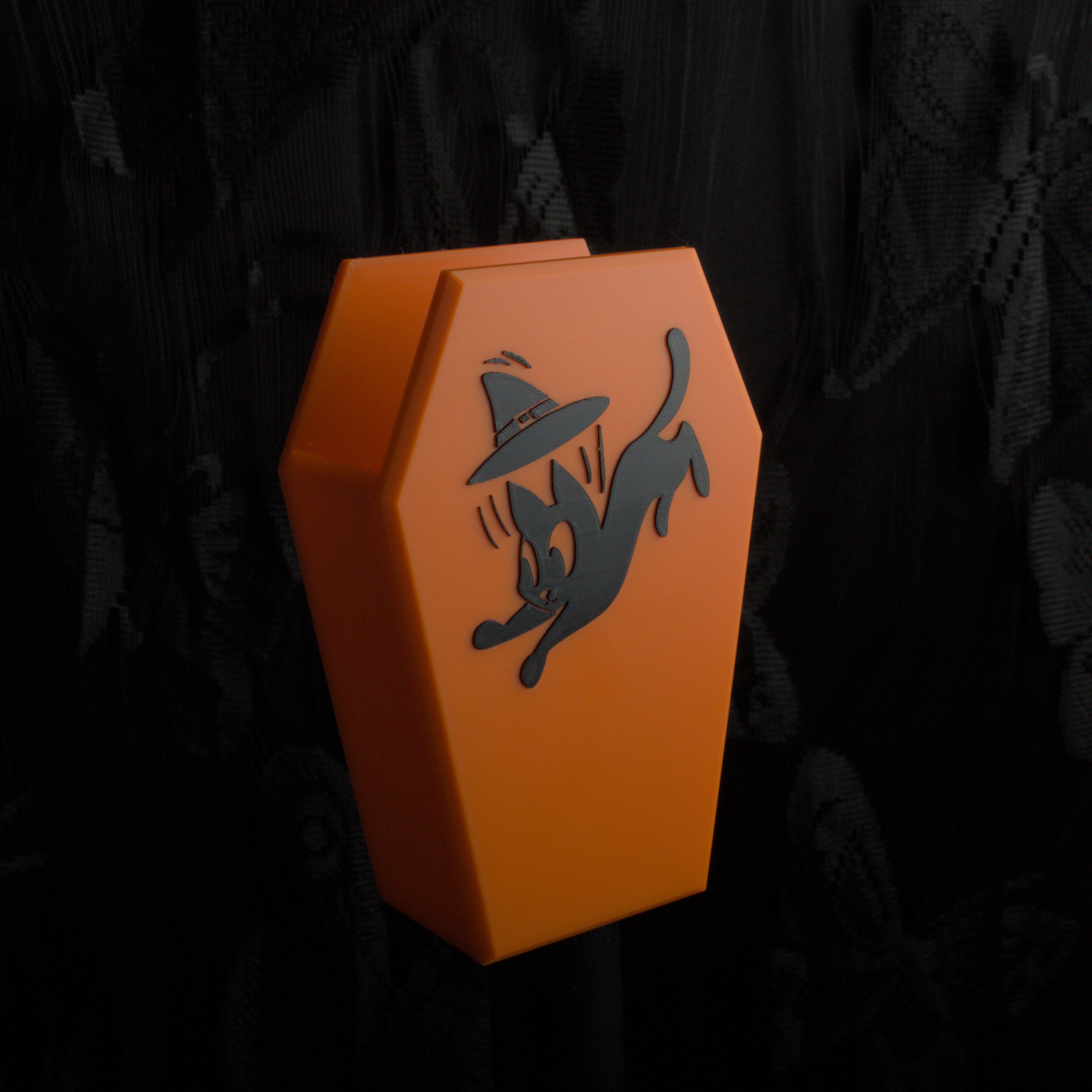 Vintage Vibes Coffin Caddies - Spooky Icons