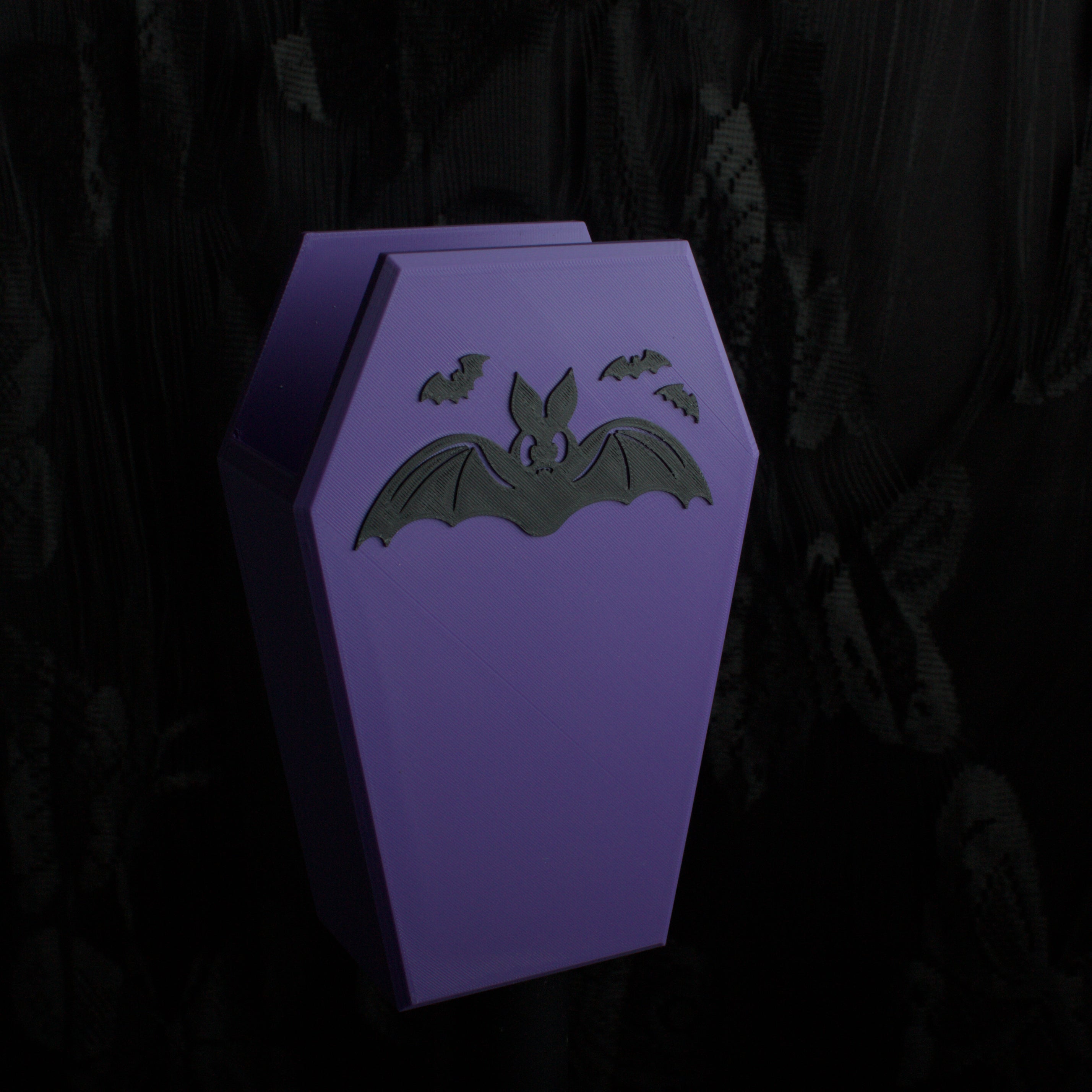 Vintage Vibes Coffin Caddies - Spooky Icons