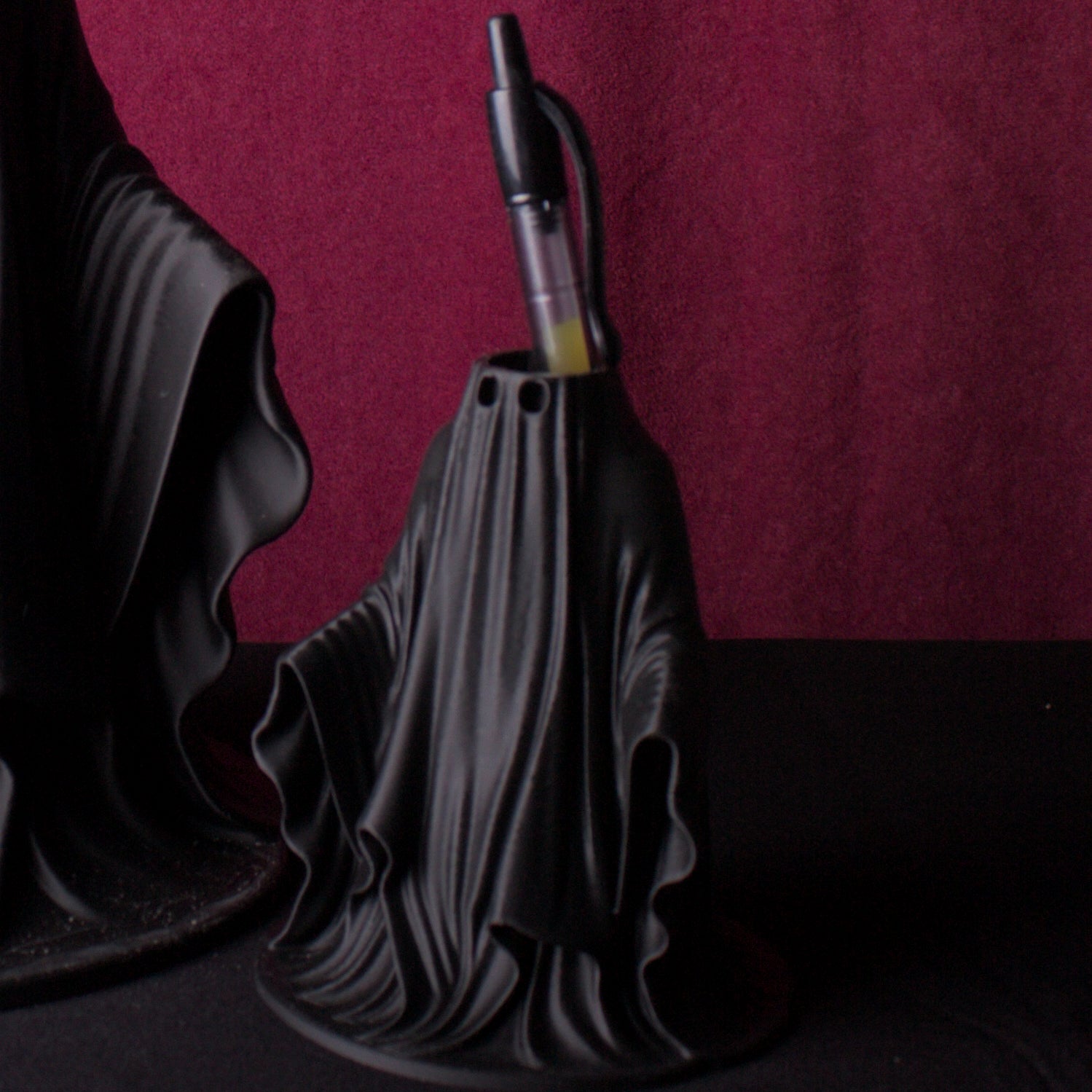 Ghost vase and stylus holder