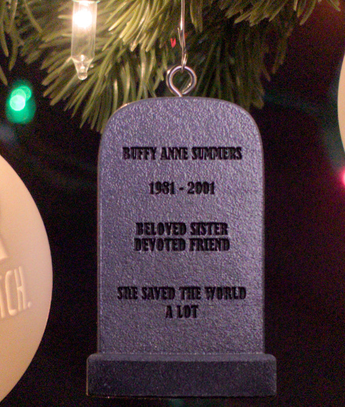 Gravestone Magnets & Ornaments from Your Favorite Movies & TV Shows!
