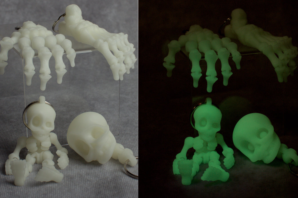 Skeleton Fidget Keychains – Prints of Darkness