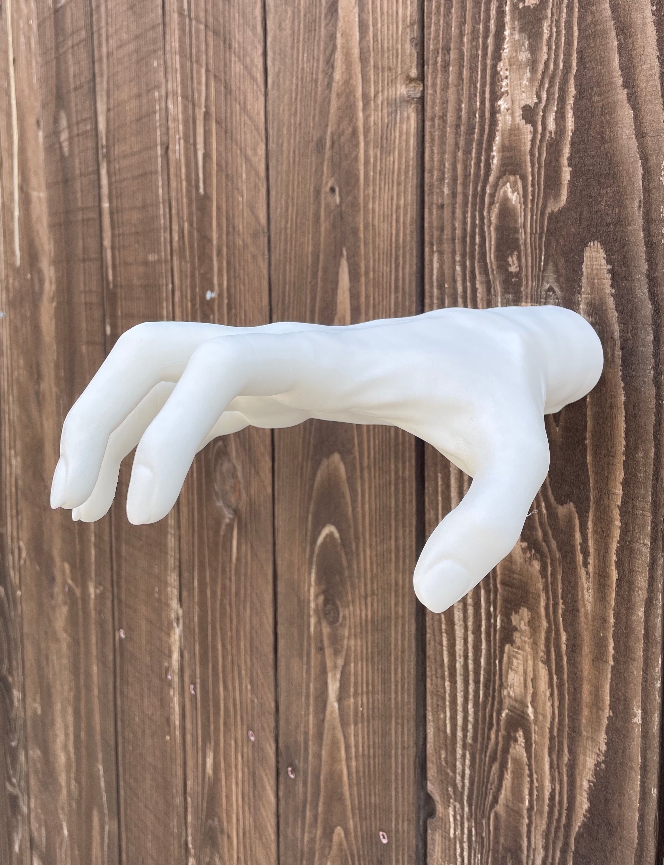 Wall-mounted Human Hands
