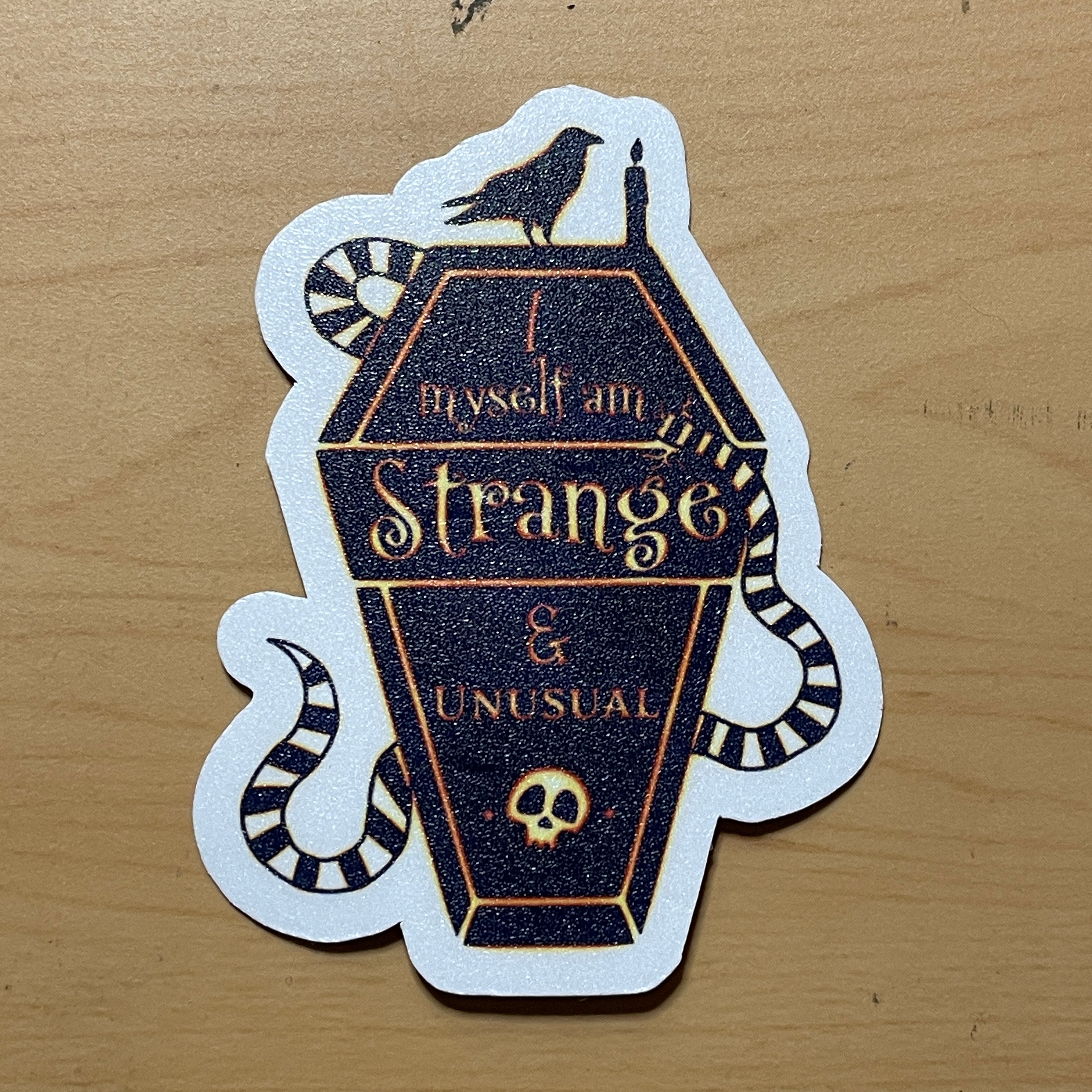 Horror and Dark Humor Stickers - 10 to choose from