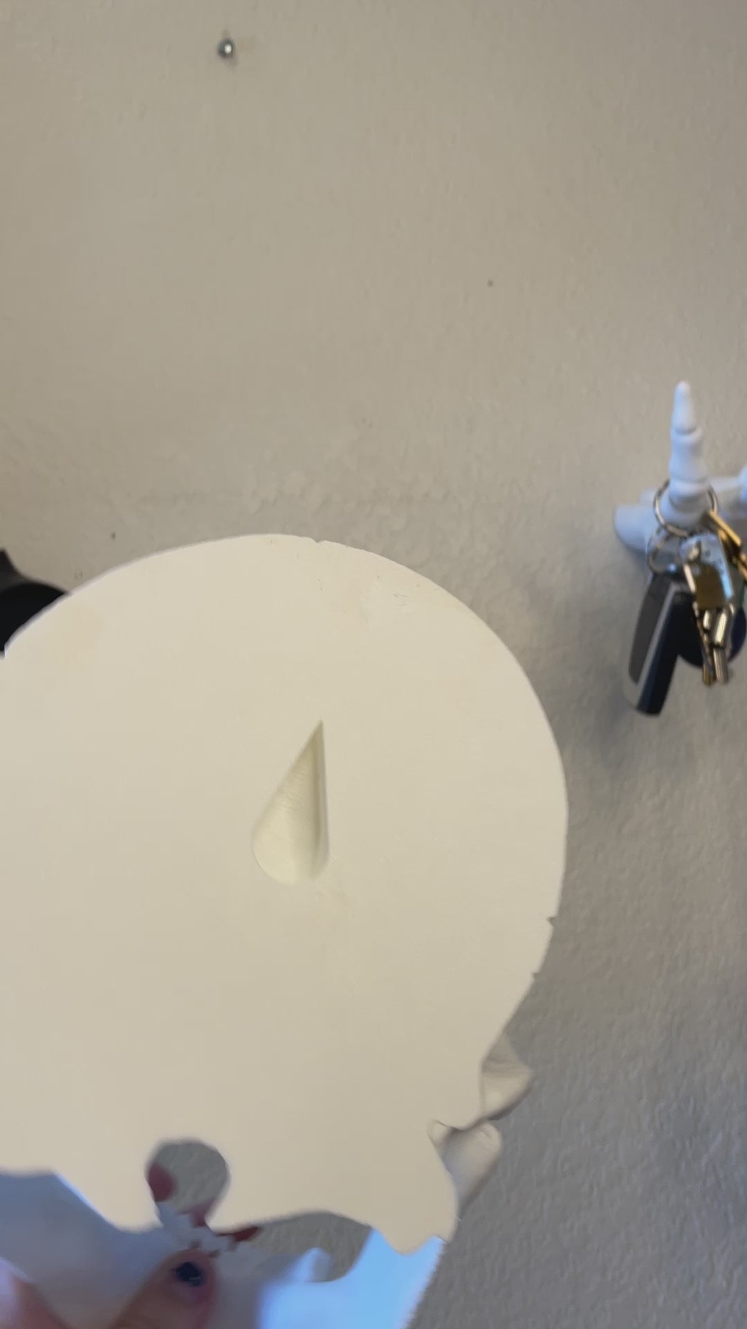 Wall Mounted Skull and Skeleton Hands