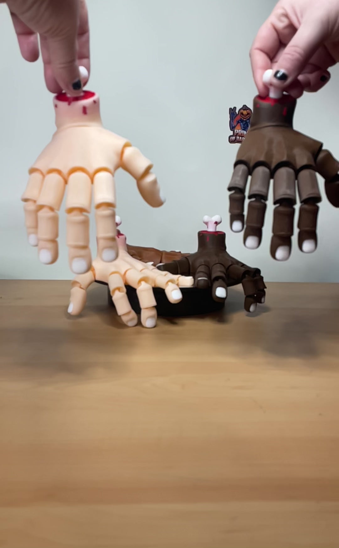 Severed Hand Articulated Fidget Figurine Decor